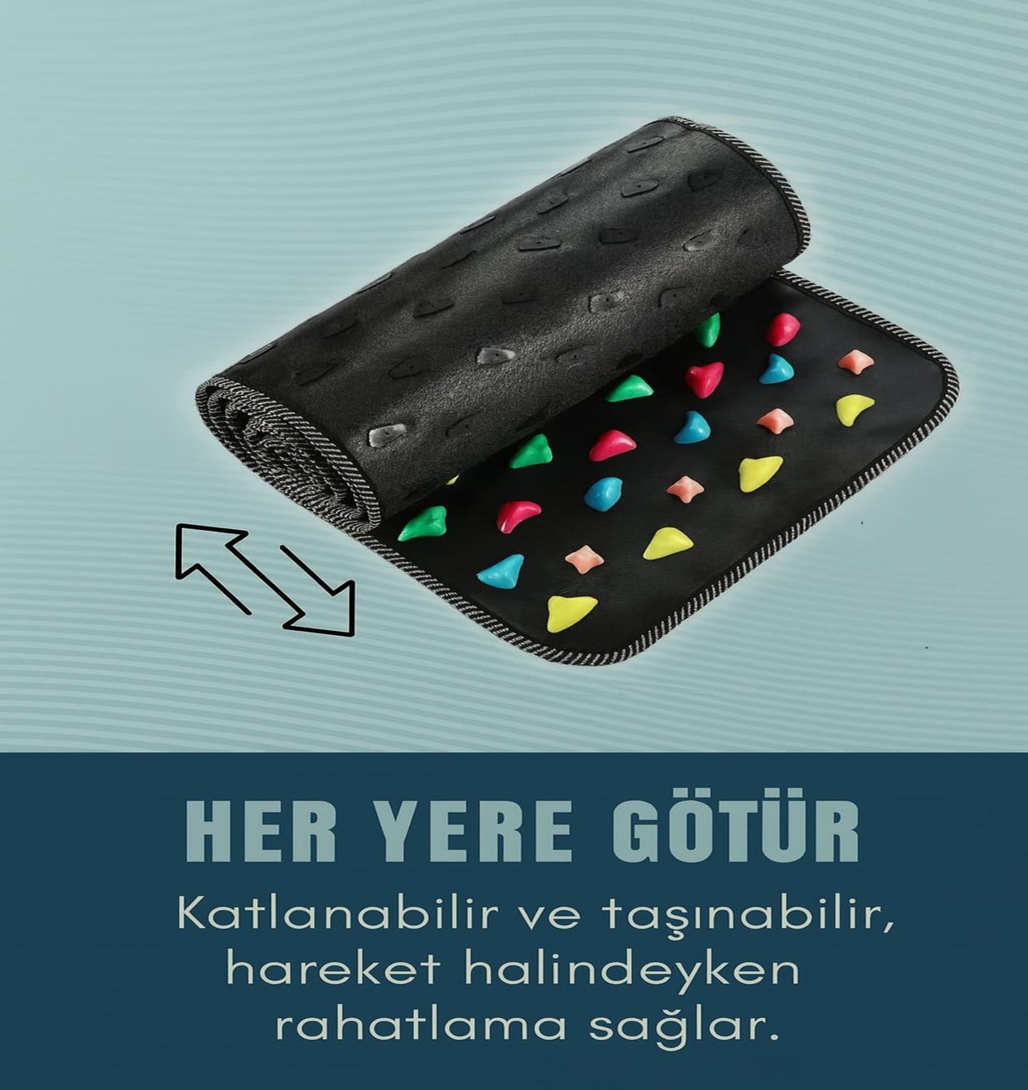 Akupresur Ayak Masaj Matı